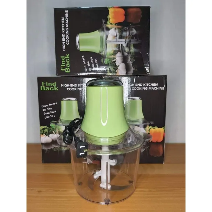 High Speed with  Stainless Steel Blade Find Back Electric Multi-Functional High End Kitchen Cooking Machine Meat, Vegetable Grinder, Juicer Blender, Mincer Sausage Maker Stuffer Food Chopper Tool