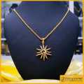 Gold Plated Chain & Pendant with stone Guaranteed 18 / 24 inch Stylish Design. 