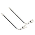 Tire Lug Wrench Rust Proof L Shaped Hexagonal Car Wheel Nut Wrench Galvanized Surface Easy Grasp for Screw Removal Operation. 