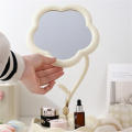 High-Definition Makeup Mirror Reflective Sunflower Shaped Desktop Dressing Mirror Cute Detachable Sunflower Mirror for Home Decor  Image Versatile Space Saving Gift-Ready Vanity Accessory Bedroom. 