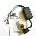 Ezip Universal H4 M6 LED Headlight Bulb High Beam Low Beam Ultra Bright White Light SMD CREE (20W - 12V). 
