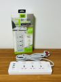 Power Extension Wire Cord With 3 Ac Sockets‎ & 3 USB Ports & 1 PD Port (U3LHT233PD). 