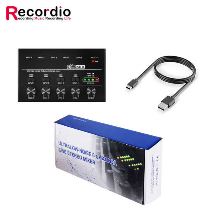 Gax-Mx4%204%20Channels%20Stereo%20Mixer%20Line%20Mono%20Audio%20Mixer%20With%20Mini%20Sound%20Mixer%20-%20Image%207