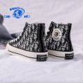 Universal 2024 Summer New Versatile Korean Style ulzzang Canvas Shoes Women's Shoes Letter Printing Casual Board Shoes Fashion. 