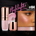 Handaiyan 8 Colors Highlighter Repair Natural Three-Dimensional Contour Liquid Smear Highlight Contour Stick. 