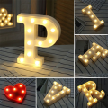 Led Luminous Letters Lights Romantic Night Powered Creative Patty Wedding Birthday Bedroom Decor. 