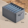 Jeans Compartment Storage Box Closet Clothes Drawer PP Board Separation Box Stacking Pants Drawer Divider Folding Home Organizer. 