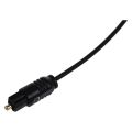 3 FT 1.1M Metre Digital Fibre Optical Audio Toslink SPDIF MD DVD Cable Lead Plug. 