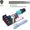 DC 10V-50V 15A DC PWM Motor Speed Controller Module LED Dimmers Board High-Power LED Dimmer Module Speed Switch. 