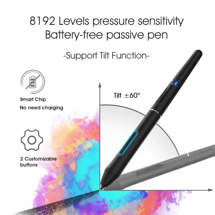 VEIKK%20VK640%206%20x%204%20inch%20Professional%20OSU%20Tablet%20Digital%20Drawing%20Writing%20Pad%20Graphic%20Tablet%20with%20Passive%20Pen(16384%20Levels%20Pressure%20Sensitivity)%20-%20Image%205