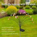 Garden Atmosphere Light Solar Ground Lamp Floor Mounted Small Bee Outdoor Decorative Light. 