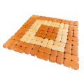 1 PC Wooden Placemats Dining Table Mats / Tea Cups and plates Table Decor / Wooden Coaster Mats / Insulation Wooden Pad Coaster / Kitchen Supplies Dining Table Mats. 