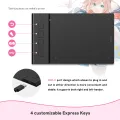 VEIKK Creator Pop VK430 4x3 Inch Ultra-thin Portable OSU! Tablet Digital Drawing Tablet Graphics Tablet with 8192 Levels Passive Stylus and 4 Customized Express Keys(null). 