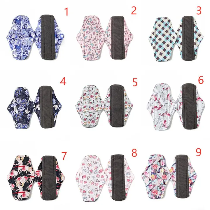 LUCKY%20Hygiene%20Pads%20Waterproof%20Bamboo%20Charcoal%20Washable%20Sanitary%20Pad%20-%20Image%205