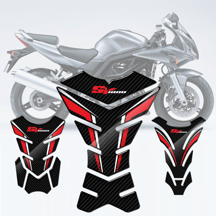 3D Motorcycle Tank Pad Protector Decal Stickers Fit For Ducati 848