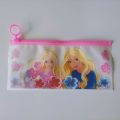 Pencil Case, Barbie Design, Pouch Style With Zip. 