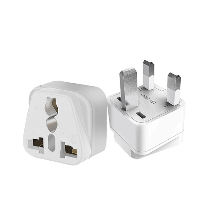 1%20Piece%20Type%20G%20Singapore%20Malaysia%20United%20Kingdom%20Power%20Socket%20Converter%20White%20Black%2013A%20AU%20EU%20CN%20US%20To%20UK%20Travel%20Plug%20Adapter%20-%20Image%202