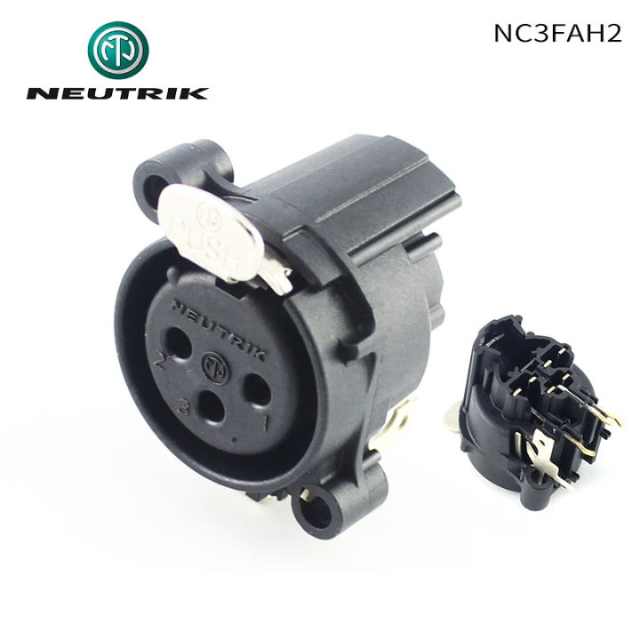 Neutrik%20Nc3fah2%203%20Pole%20Female%20Xlr%20Receptacle%20Power%20Amplifier%20Circuit%20Board%20Cannon%20Socket%20Horizontal%20Mount%20-%20Image%204