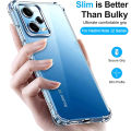 Lenuo Airbag Shockproof Cover For Xiaomi Redmi Note 12 4G Transparent Cover. 