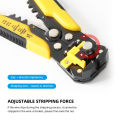 YIERYI Wire Strippping Tool Adjustable Wire Strippper Cutting Pliers Tool for Wire Strippping Cutting Crimping. 