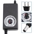 AC to DC Adapter 12V 2A Adjustable power source Motor Speed Controller with US Plug For Electric Fan and Pump. 