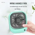 Portable Mini Fan ZB083 |  desk fan desktop handheld mini fan USB charging desktop student dormitory silent fan. 