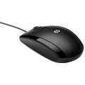 HP X500 Optical Wired USB Mouse Black. 