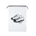 Transparent Shoe Bags for Travel Large Clear Shoe Pouch with Rope Portable Drawstring Storage Bag. 