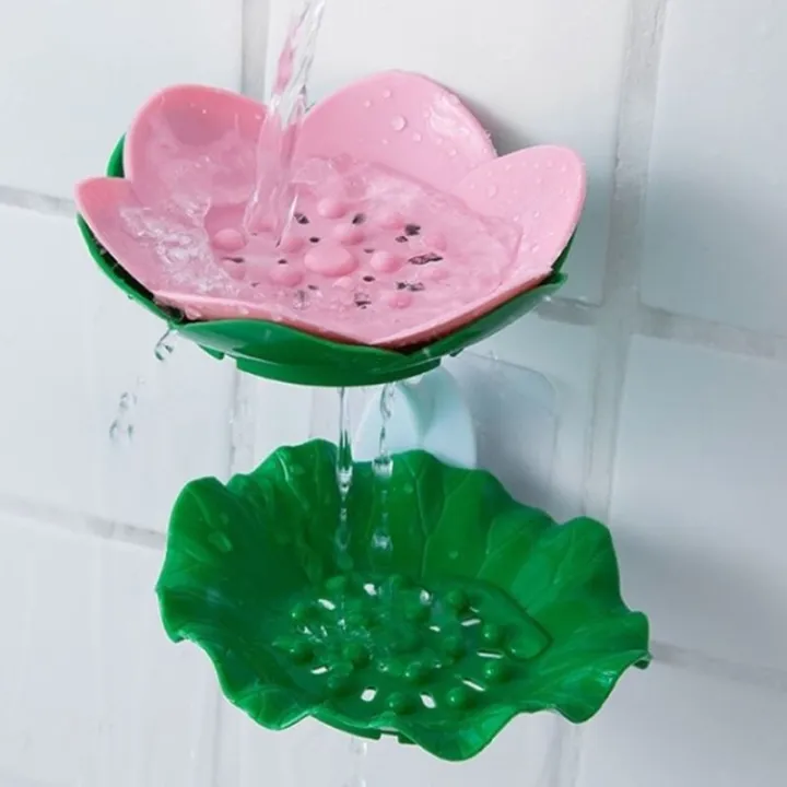 Rack%20Soap%20Layer%20For%20Water%20Box%20Flower%20Solid%20Punching%20Rack%20Drain%20Bathroom%20Soap%20Draining%20Soap%20Soap%20Draining%20Double%20Dish(Red)%20-%20Image%203