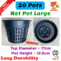 Orchid Net Pot 17cm 20pcs set Garden Flower Vase High Quality Plastic Long Durability orchid. 
