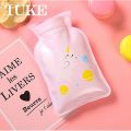 【WEJA】1pcs Creative Cute Hot Water Bottle Warm Belly Treasure Cartoon Hand Warmer Filled Mini Explosion-proof Portable Hot Water Bags. 