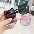 Summer Children Cute Sunglasses Acrylic Bow Outdoor UV Protection Sun Glasses. 