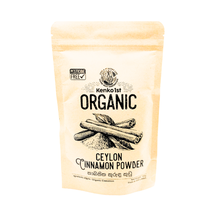 Organic Cinnamon Powder (Kenko1st) - 100g Pack