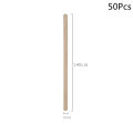 50Pcs Disposable Wooden Coffee Stirrers Hot Cold Drinking Stir Beverage Stir Sticks Biodegradable Kitchen Utensils Bar Cafe Use. 
