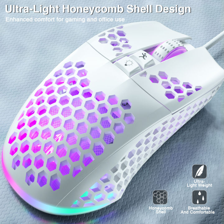 SOLAKAKA%20SM900%20Wired%20Gaming%20Mouse%20with%20Honeycomb%20Shell%2012800DPI%207%20Programmable%20Buttons%20Custom%20Macro%20Ergonomic%20Computer%20Mouse%20-%20Image%205