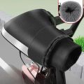 1Pair Motorcycle Handlebar Muffs Waterproof Handlebar Mitts Snowmobile Gloves Winter Thermal E-Bike Cycling Motorbike Gloves. 