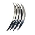 4pcs Chrome Car Wheel Eyebrow Arch Protector Trim Lips Fender Flares Universal. 