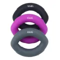 Olive Shape Hand Grip Strengthener 3 Level Silicone Ring Resistance Strength Trainer Exerciser For Increasing Hand Finger. 