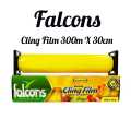 Cling Film Wrap (300m X 30cm) Falcons Cling Film For Food Wrapping. 