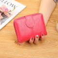 Short Coin Purses Ladies Coin Purses Women Wallets Women'S Leather Wallet Fashion Bag Female Coin Purse. 