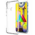 Samsung M31 Luxury Transparent Shockproof Silicone Case Back Cover. 