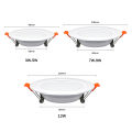 Recessed Led Downlight Ultra Thin Silver White Golden Led Ceiling Lamp 3W 5W 9W LED Spot light Lighting For Living Room Bedroom. 