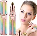 Painless Facial Hair Remover, Rechargeable 2-in-1 Kit for Women - Smooth and Silky Skin Every Time , CF-001B. 