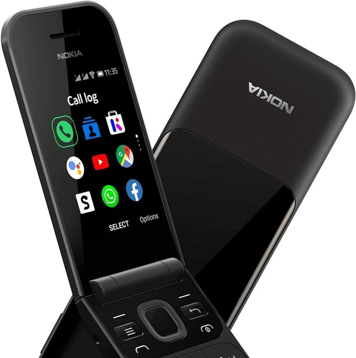 Nokia%202720%20Flip%202.8"%204GB%20Dual%20SIM%20Flip%20Phone%204G%20GSM%20Unlocked%20International%20Version%20White%20Black%20Colors%20Available%20-%20Image%202