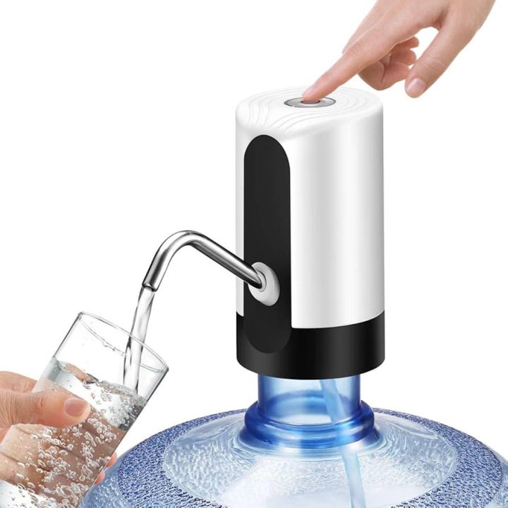 Smart Water Dispenser Automatic Pump - Rechargeable, USB Charging, Portable, for 19L Bottles, Food-Grade Materials