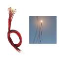 20x Pre Wired LED Light, Pre Soldered Wires Micro Litz Wired LED Leads for Decor. 
