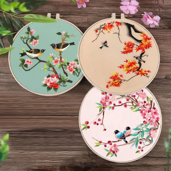 3%20Pack%20Embroidery%20Starter%20Kit%20for%20Beginners,%20Cross%20Stitch%20Kits%20for%20Adults%20Include%203%20Embroidery%20Cloth%20with%20Birds%20Pattern%20-%20Image%206