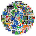 50pcs Game Rainbow Friends Roblox Stickers For Car Laptop Phone Stationery Decal Waterproof Sticker for Kids Toys Gifts. 