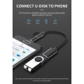 2 in 1 USB 3.0 OTG Adapter Cable Type-C Micro-USB to USB 3.0-Black. 