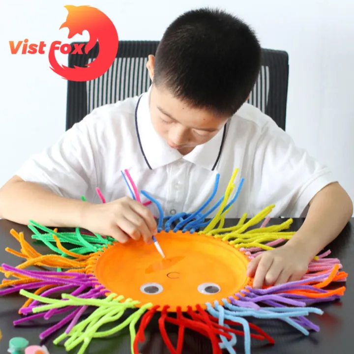 Safe%20Comfortable%20Polyester%20Wire%20for%20Crafting%20100pcs%20Soft%20Chenille%20Stems%20for%20Diy%20Crafts%20Bright%20Color%20Twisting%20Stick%20Creative%20Home%20Decorations%20-%20Image%206